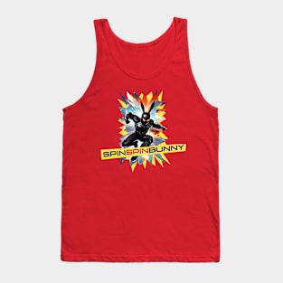 SpinSpinBunny Action Star Animated Tank Top